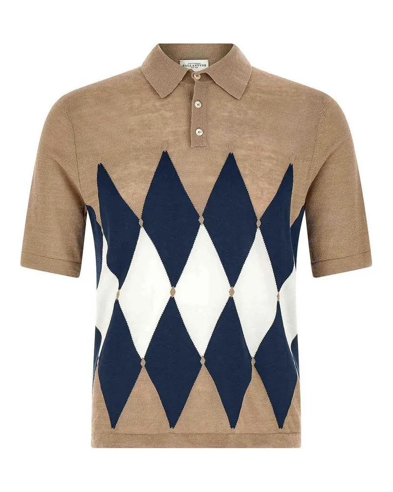 Ballantyne Poloshirt - Beige Beige