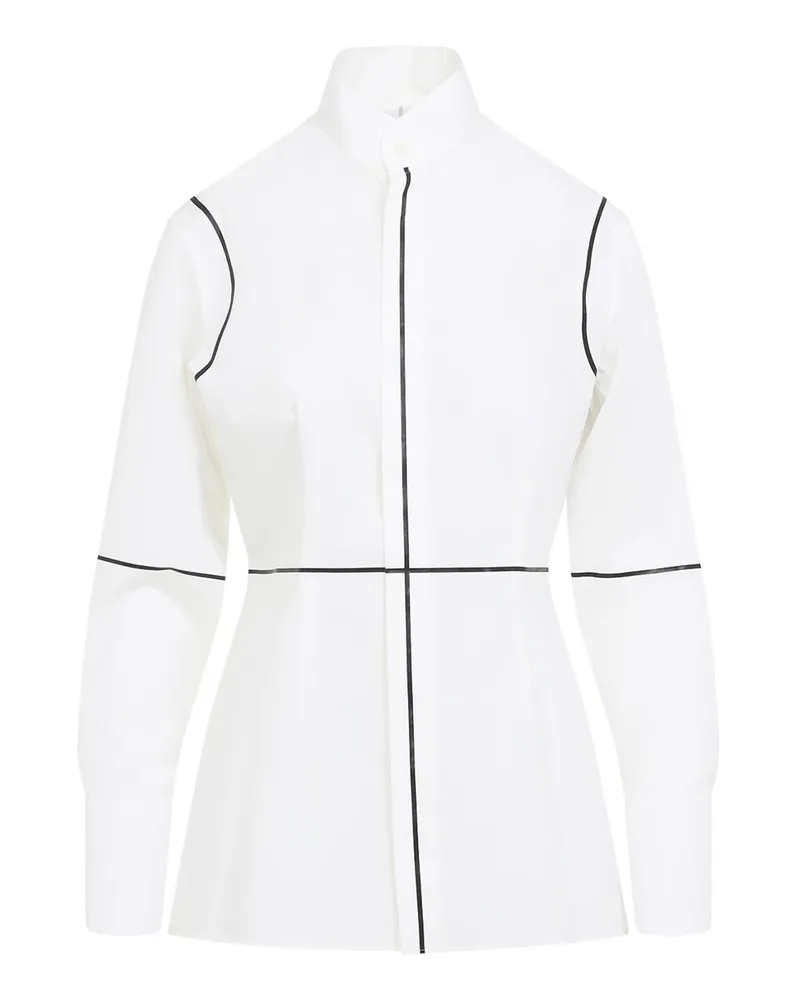 Maison Margiela Hemd - Creme Creme