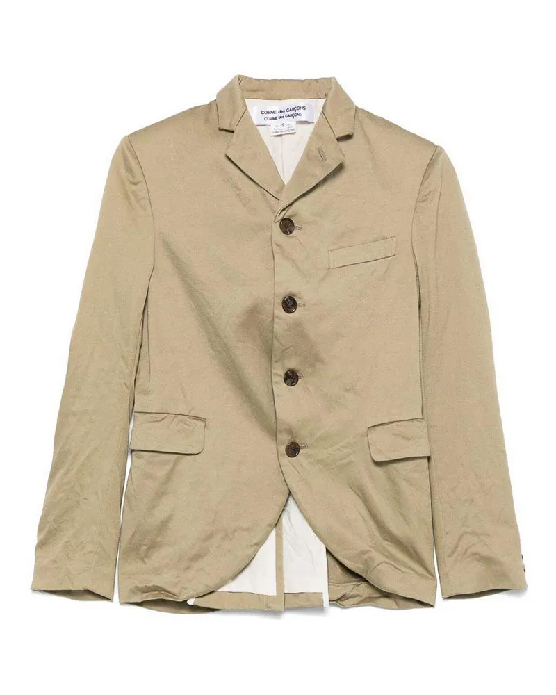 Comme des Garçons Kurzer Mantel - Hellbraun Hellbraun