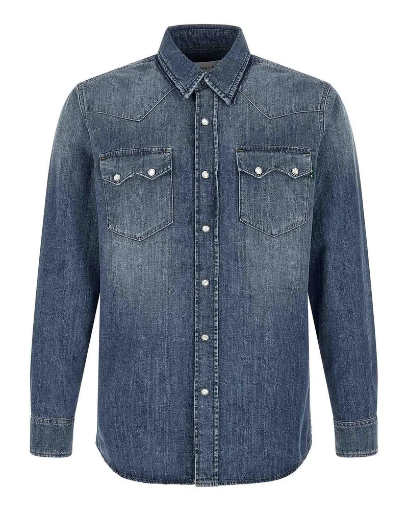 Department 5 Hemd - Blau Blau
