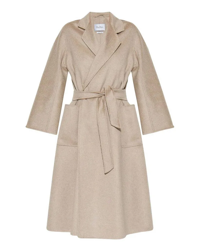 Max Mara Kurzer Mantel - Beige Beige