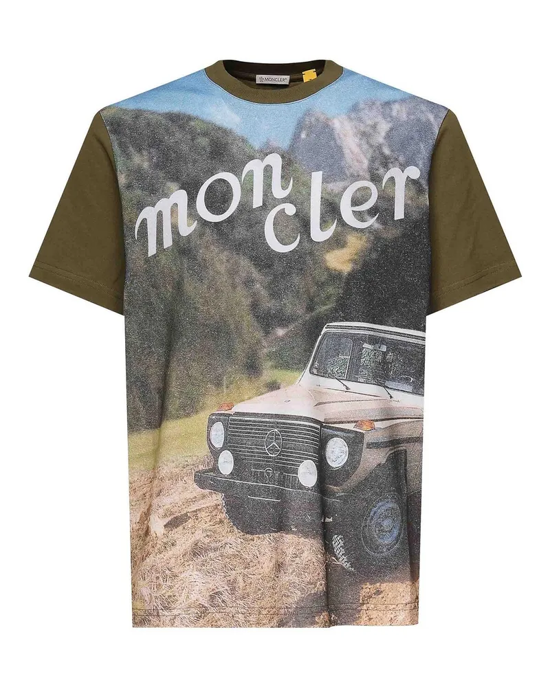 Moncler T-Shirt - Hellblau Hellblau