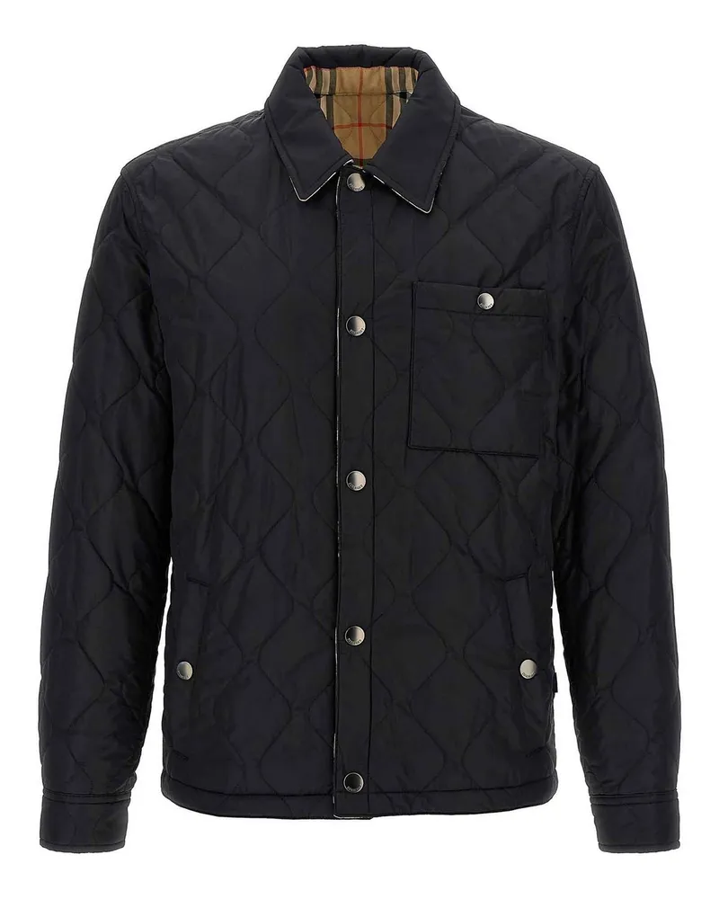 Burberry Hemd - Schwarz Schwarz