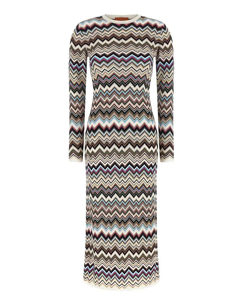 Missoni Knielanges Kleid - Bunt Bunt