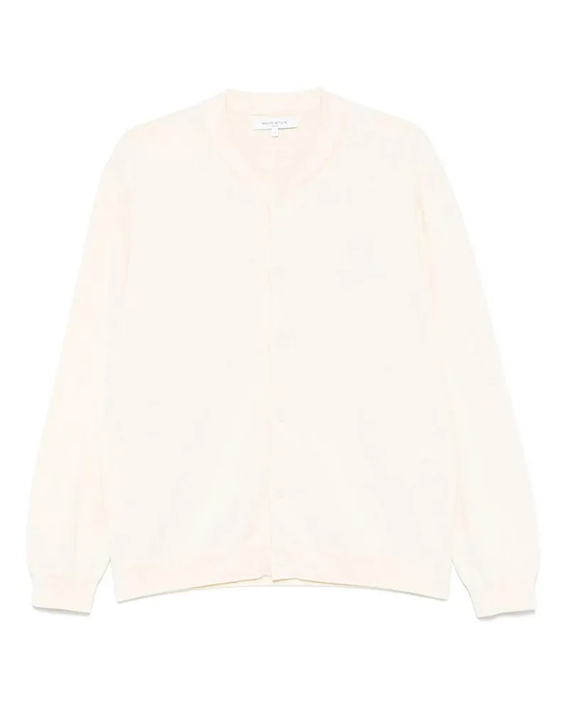 Kitsuné Rundhalspullover - Beige Beige