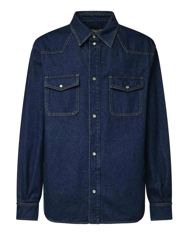 Valentino Garavani Hemd - Jeansblau Jeansblau
