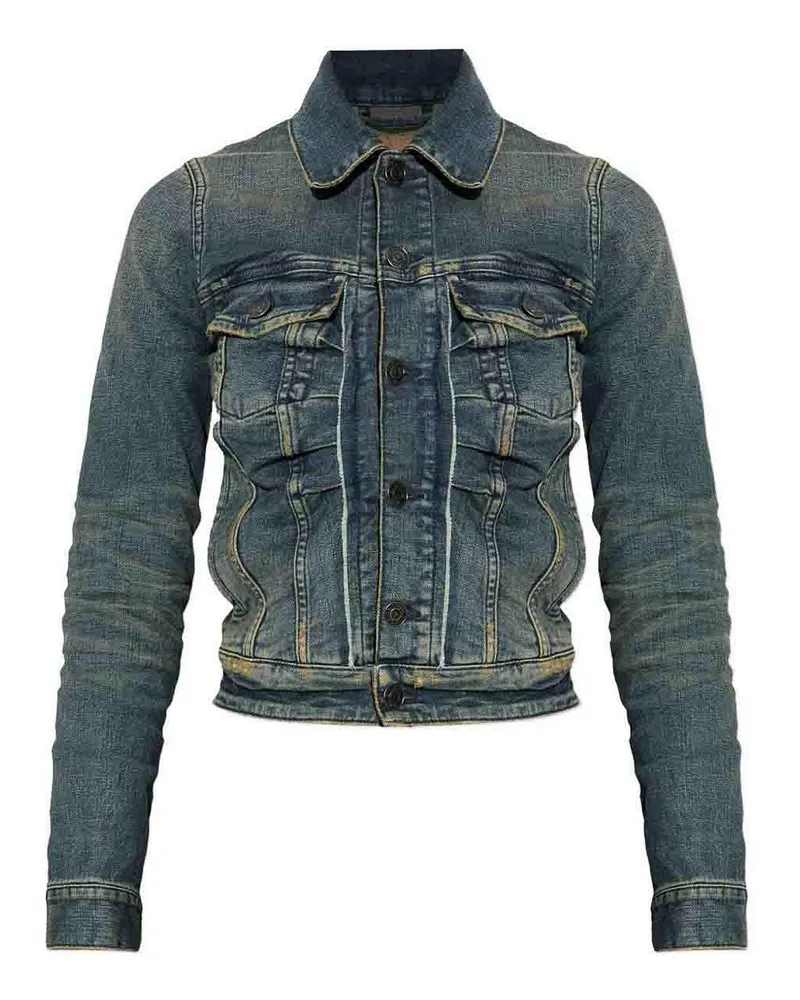Balenciaga Jeansjacke - Blau Blau