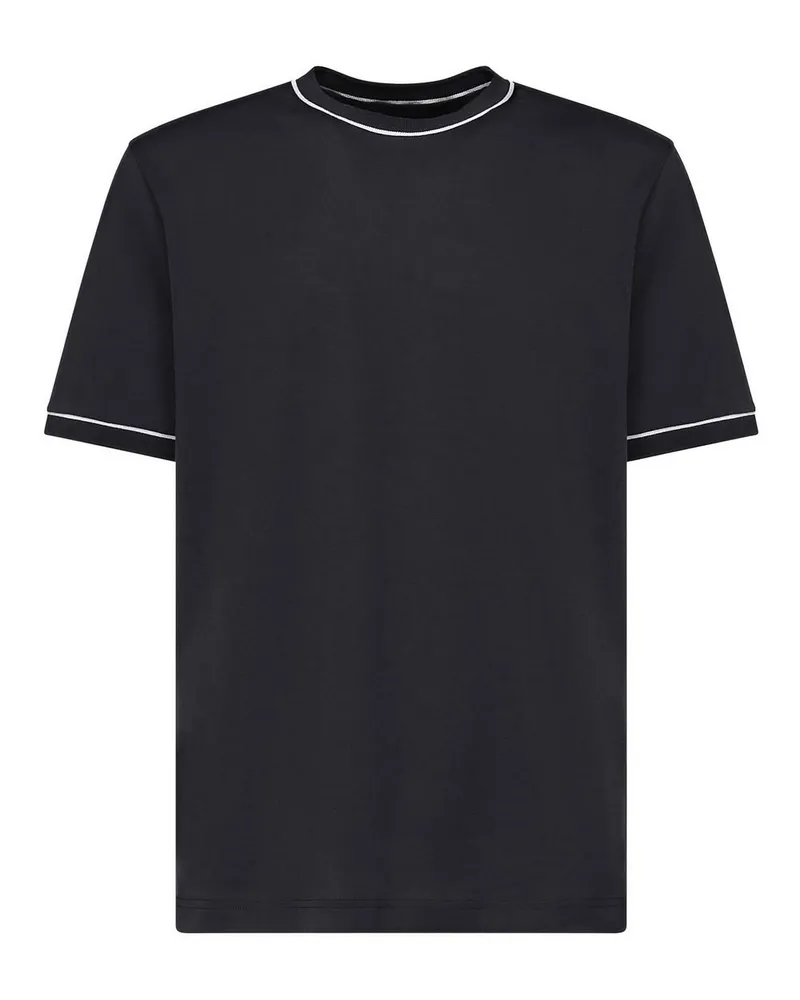 Eleventy T-Shirt - Blau Blau