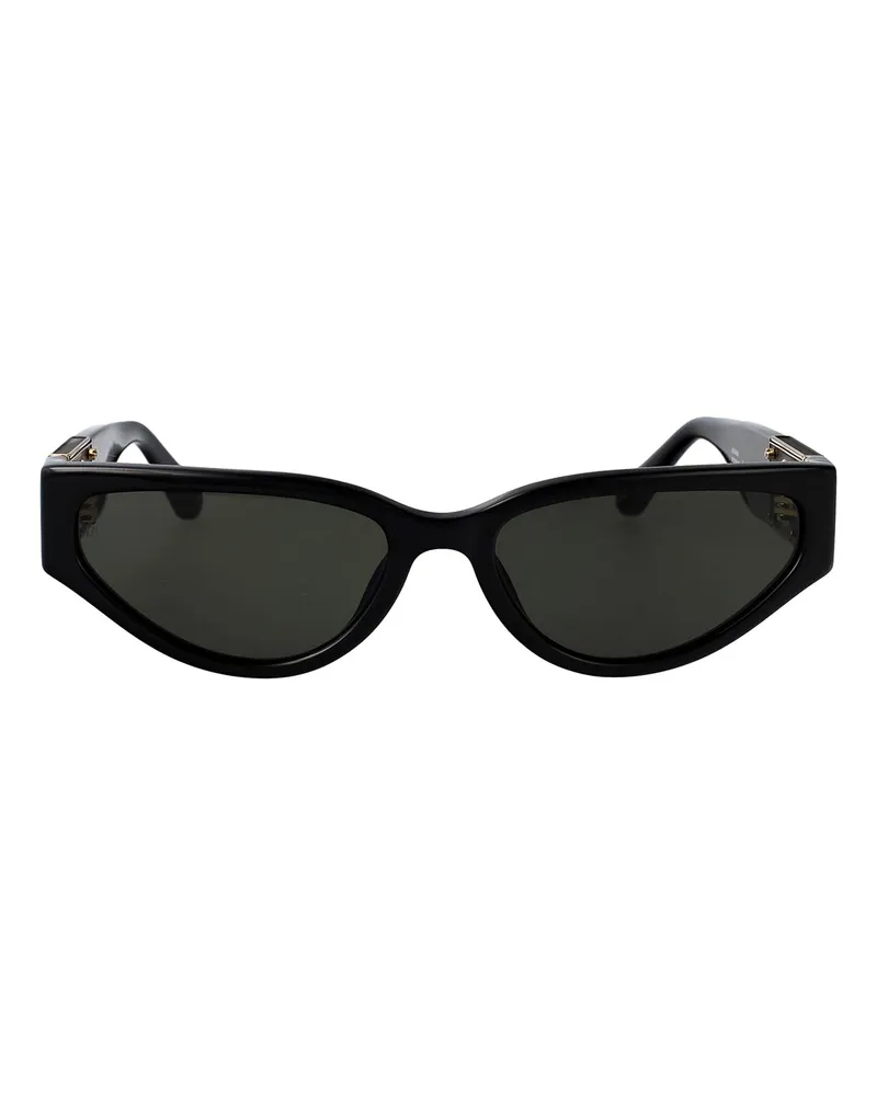 Linda Farrow Sonnenbrille - Schwarz Schwarz