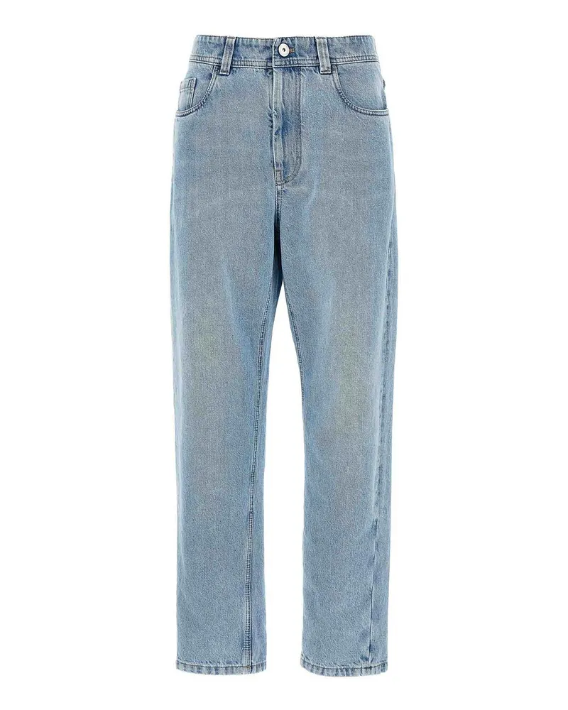 Brunello Cucinelli Bootcut Jeans - Hellblau Hellblau