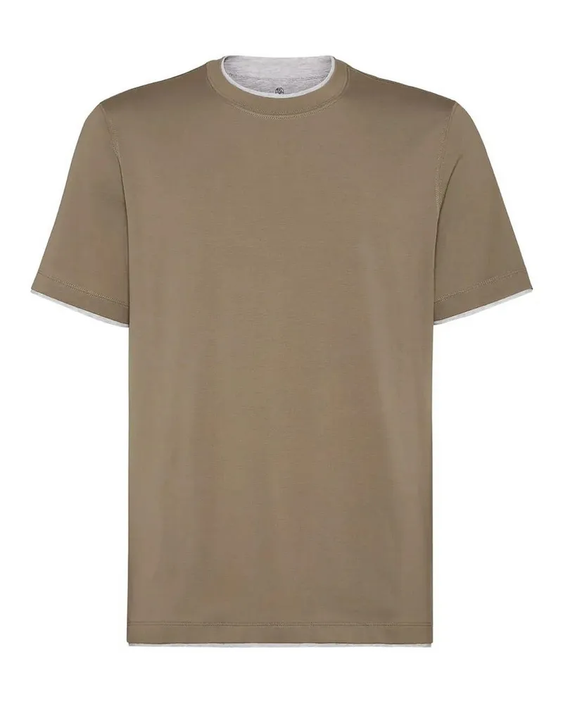 Brunello Cucinelli T-Shirt - Grün Grün