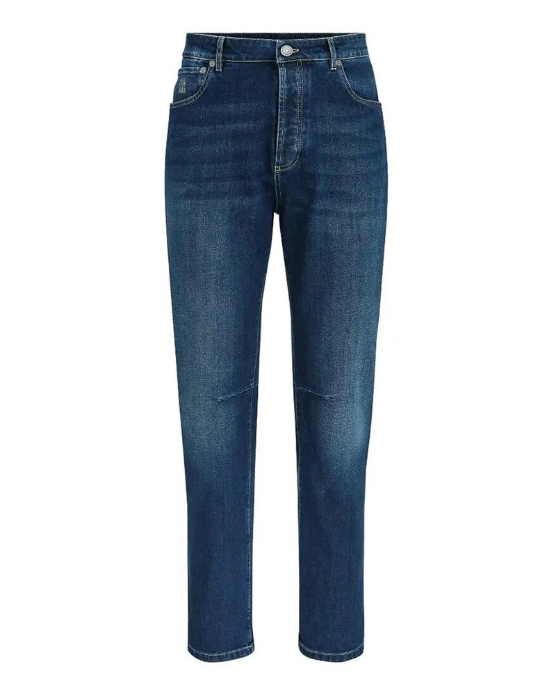 Brunello Cucinelli Straight Leg Jeans Dunkles