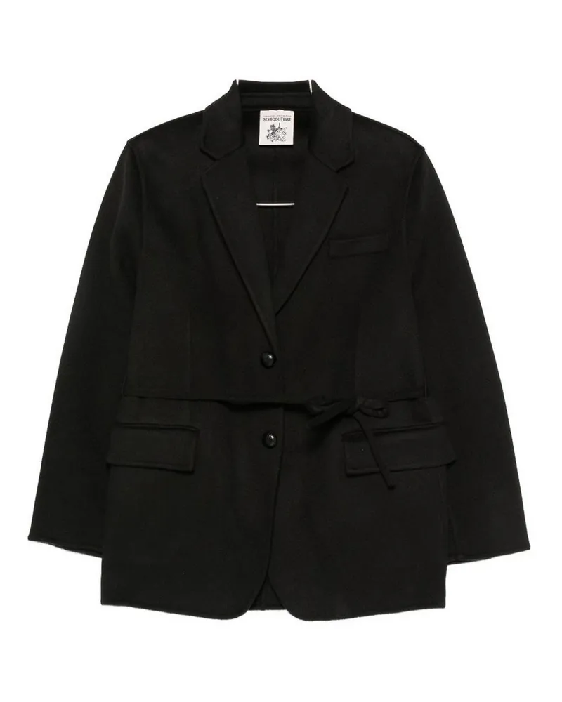 Semicouture Blazer - Schwarz Schwarz