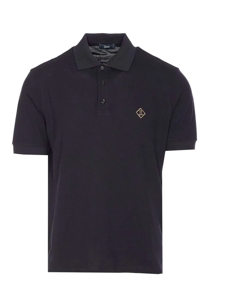 Herno Poloshirt - Blau Blau