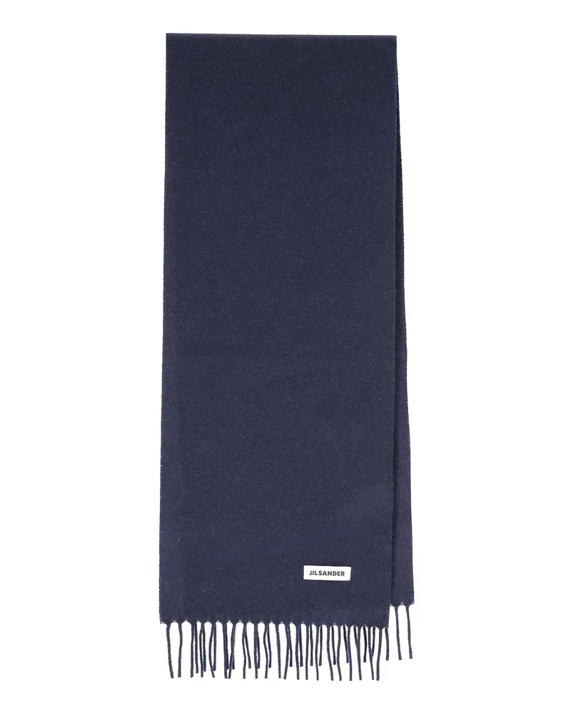 Jil Sander Schal - Blau Blau
