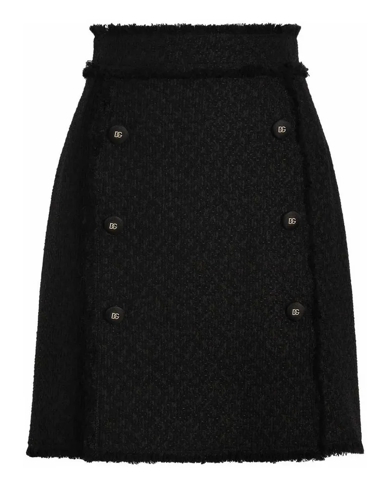 Dolce & Gabbana Minirock - Schwarz Schwarz