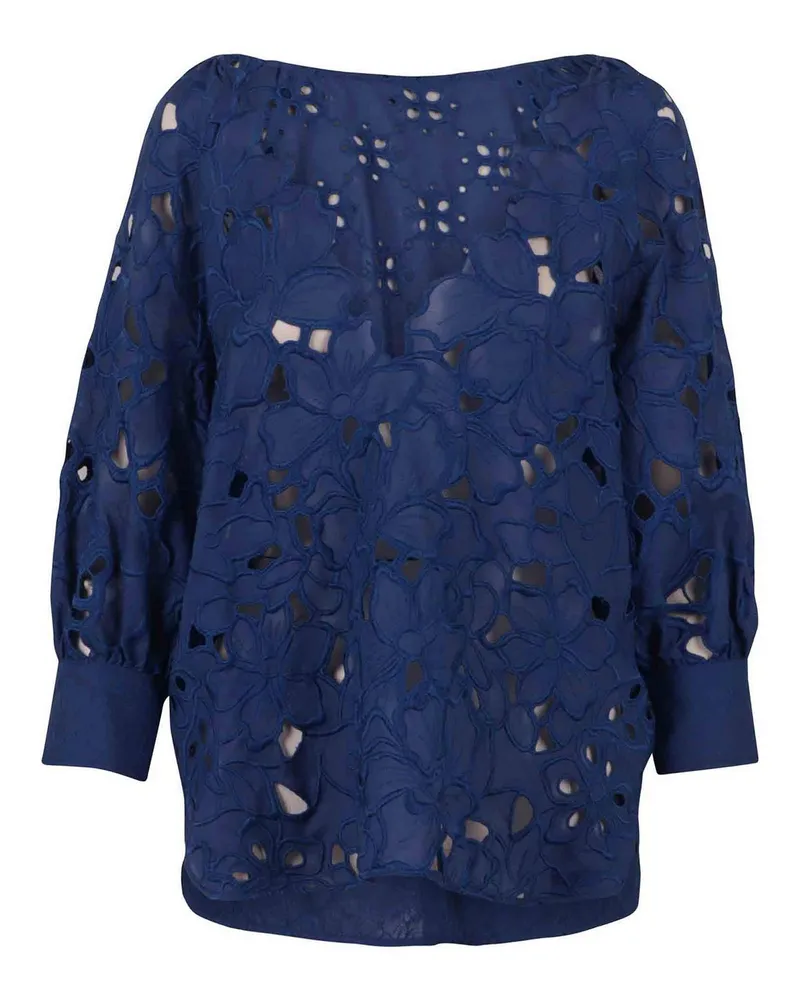 Ermanno Scervino Bluse - Blau Blau