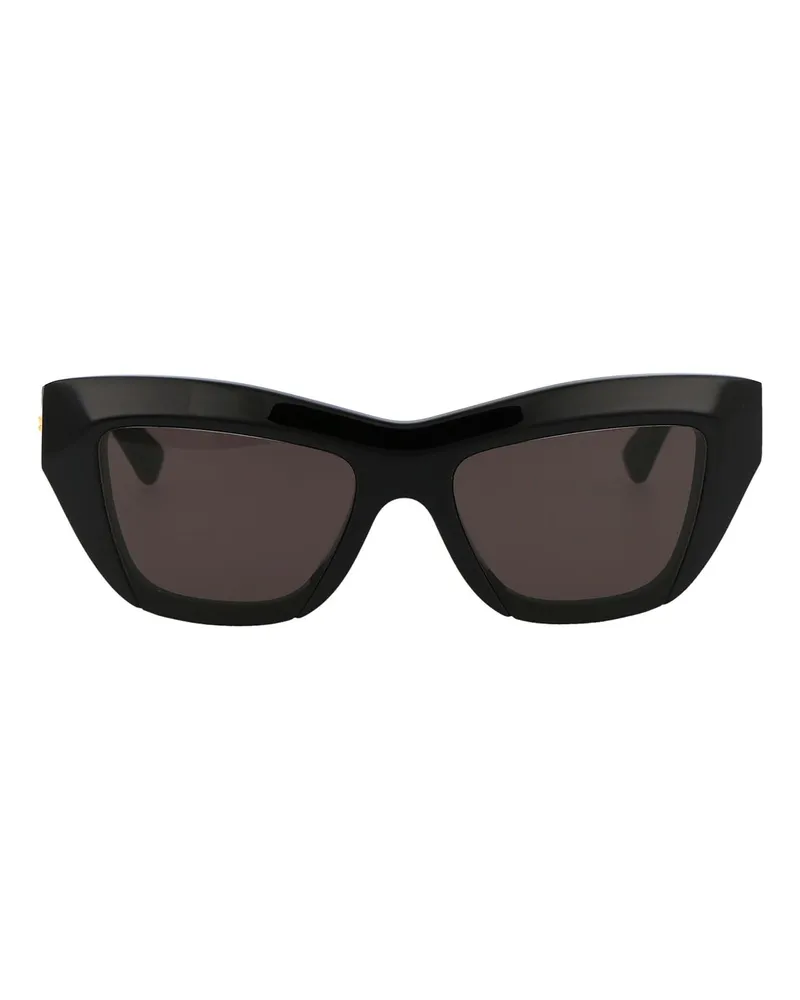 Bottega Veneta Sonnenbrille - Schwarz Schwarz
