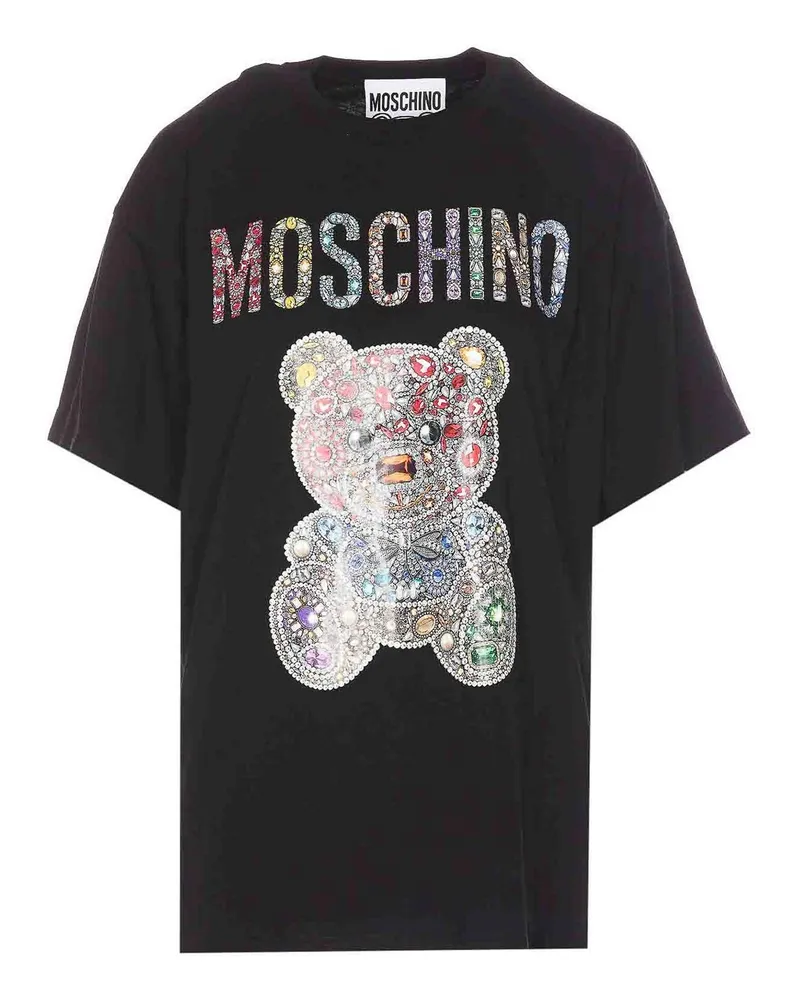 Moschino T-Shirt - Schwarz Schwarz