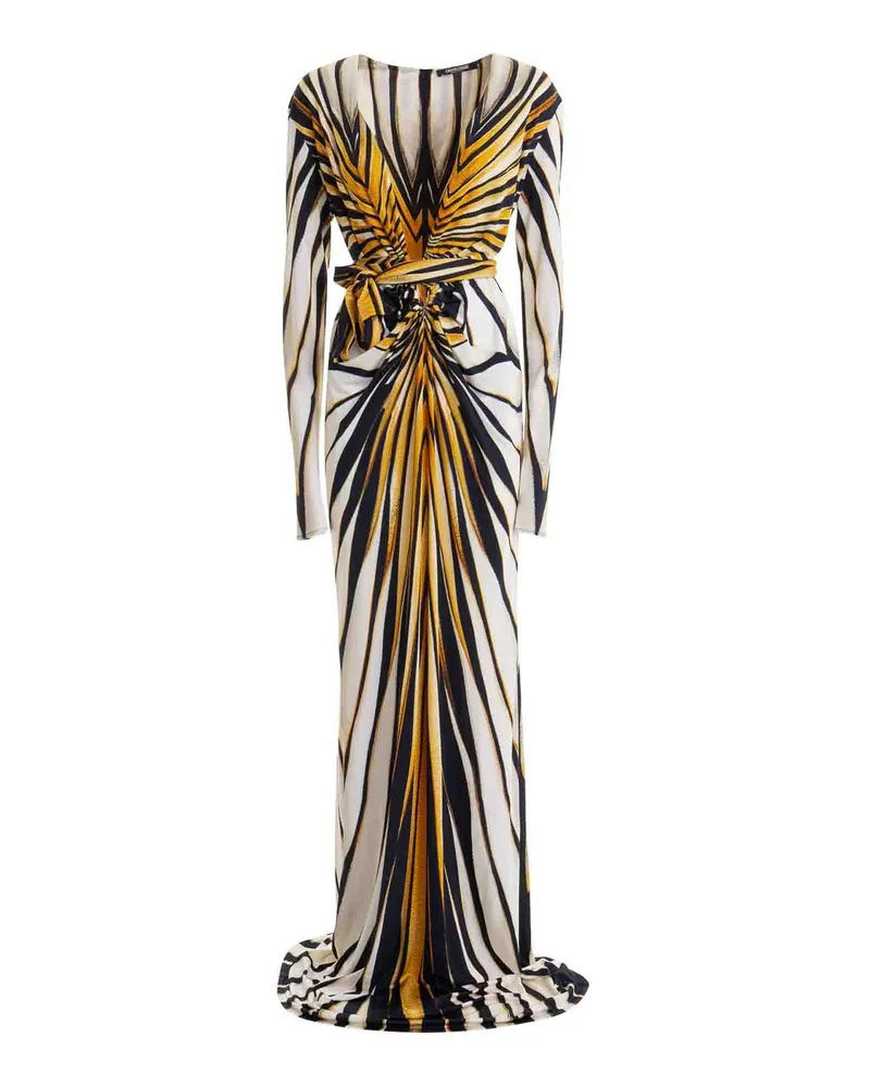 Roberto Cavalli Knielanges Kleid - Bunt Bunt