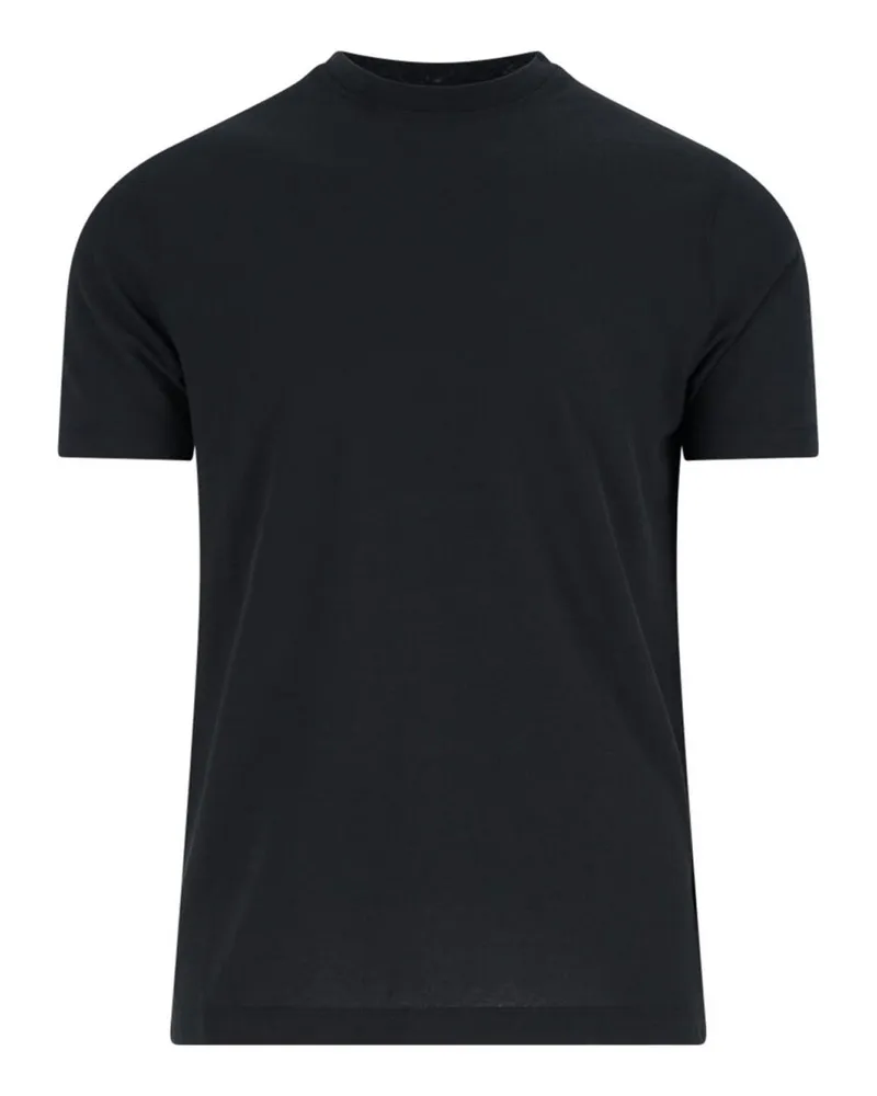 Zanone T-Shirt - Schwarz Schwarz