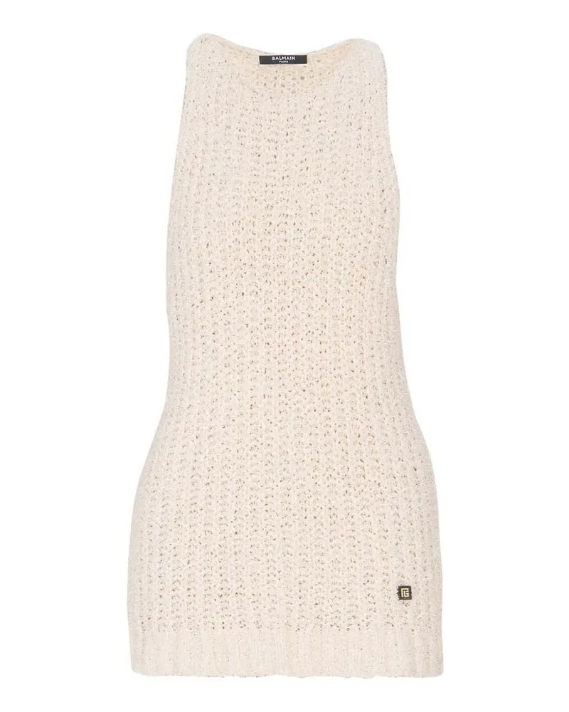 Balmain Top - Beige Beige