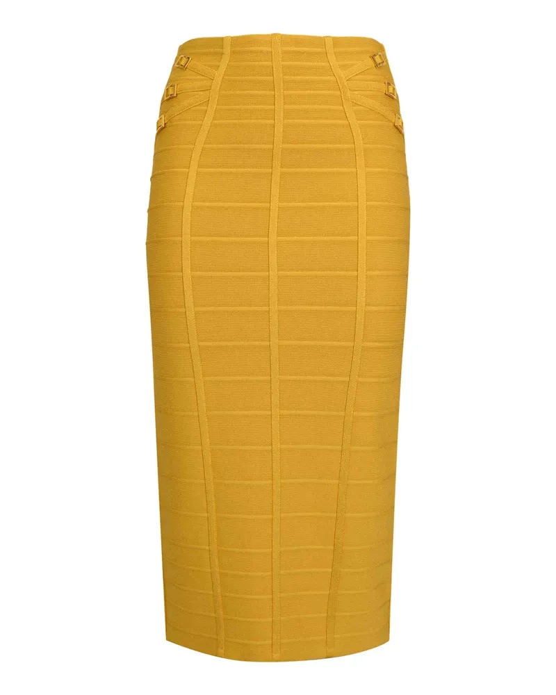 Elisabetta Franchi Midirock - Hellgelb Hellgelb