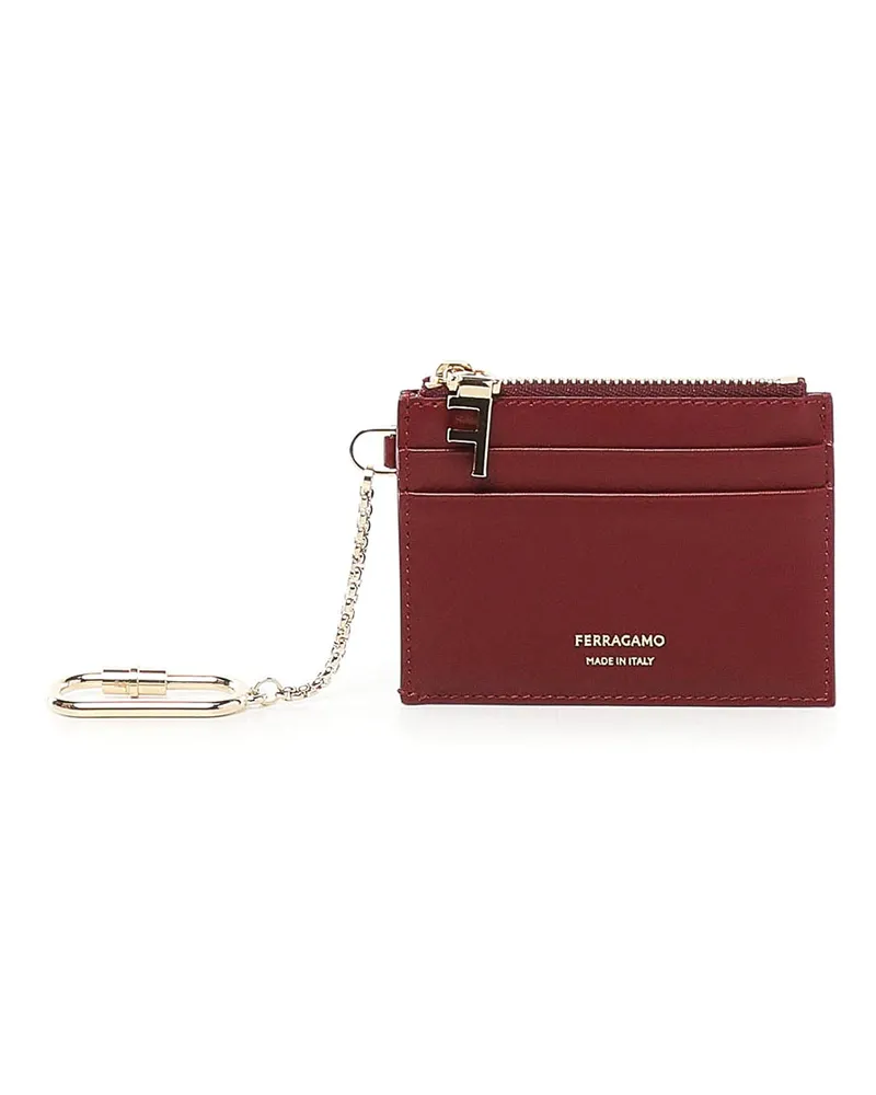 Ferragamo Portemonnaie - Dunkelrot Dunkelrot
