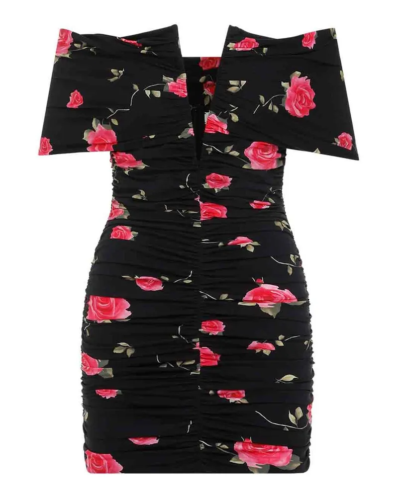 Magda Butrym Knielanges Kleid - Schwarz Schwarz