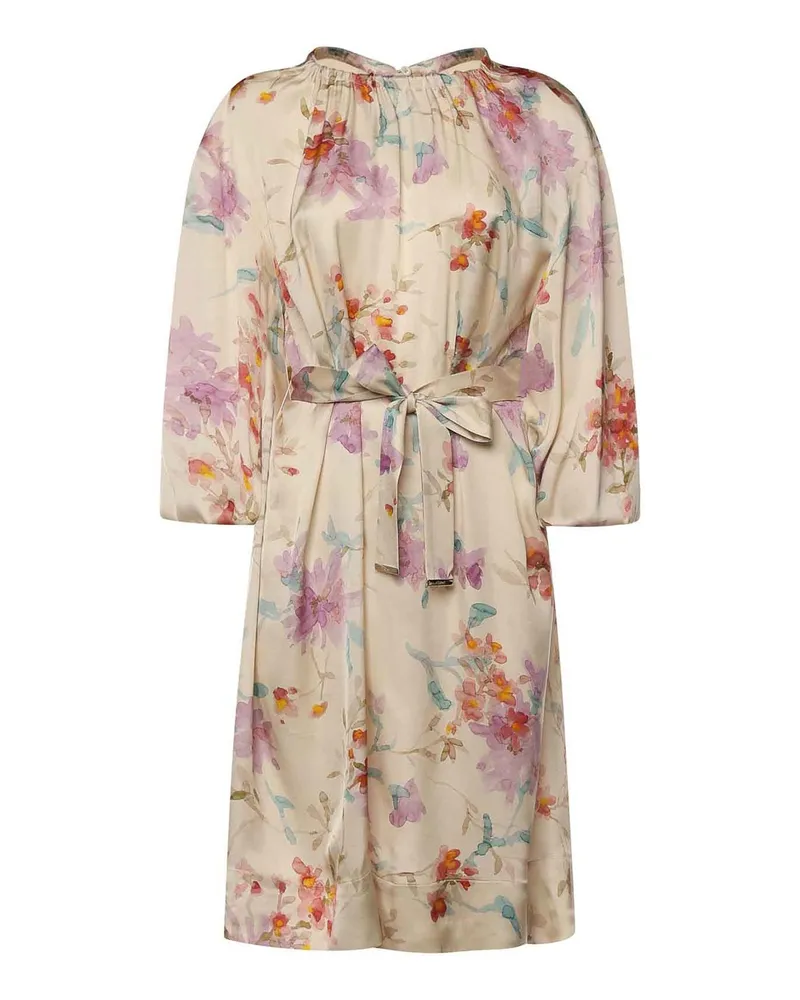 Herno Knielanges Kleid - Bunt Bunt