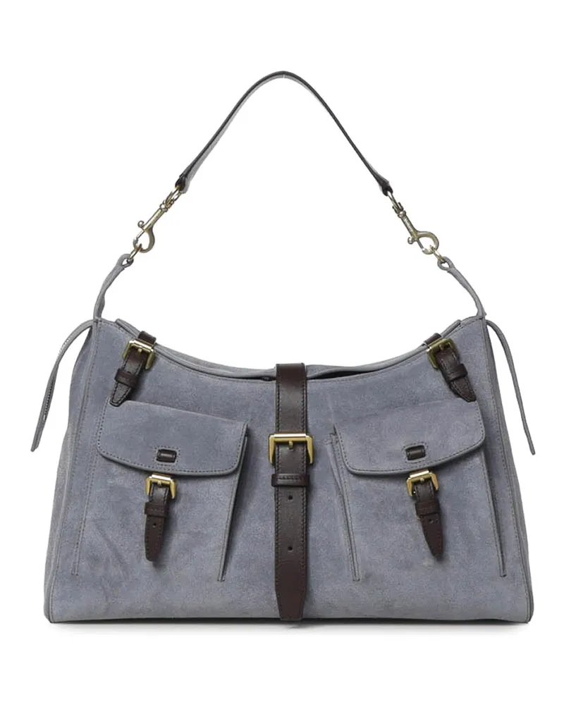 Mulberry Schultertasche - Grau Grau
