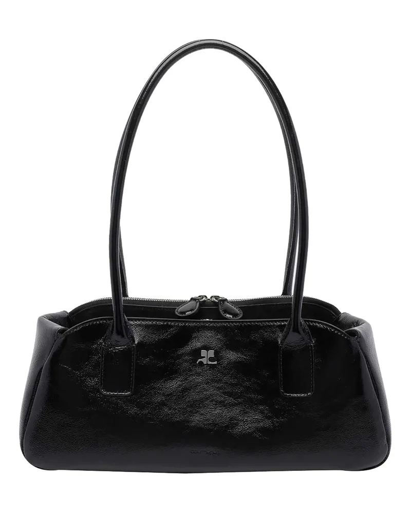 Courrèges Schultertasche - Schwarz Schwarz