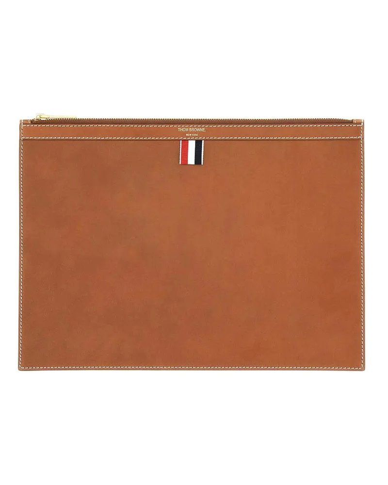 Thom Browne Portemonnaie - Hellbraun Hellbraun