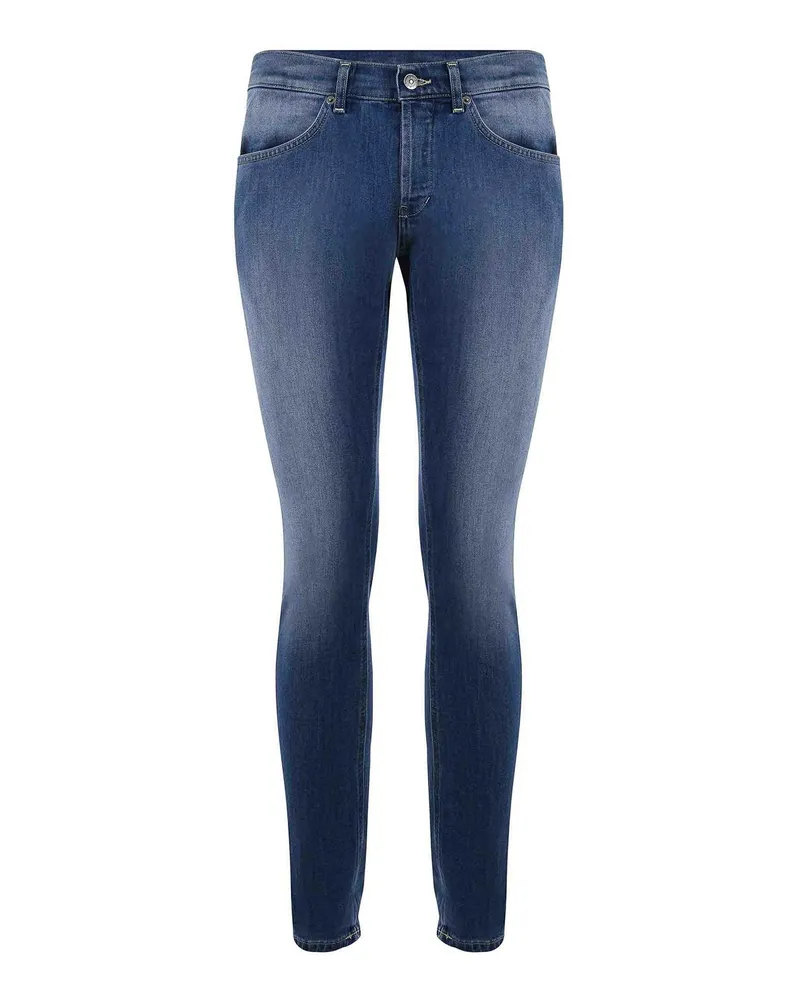 Dondup Straight Leg Jeans - Denim Denim