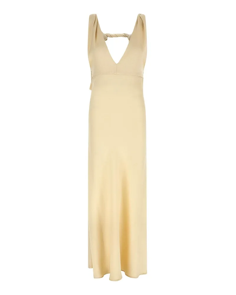 ARMARIUM Knielanges Kleid - Beige Beige
