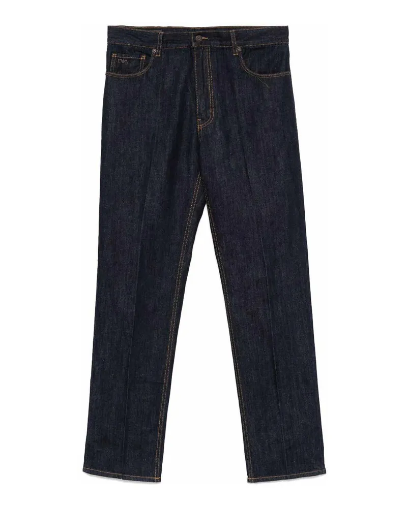 Emporio Armani Bootcut Jeans - Blau Blau