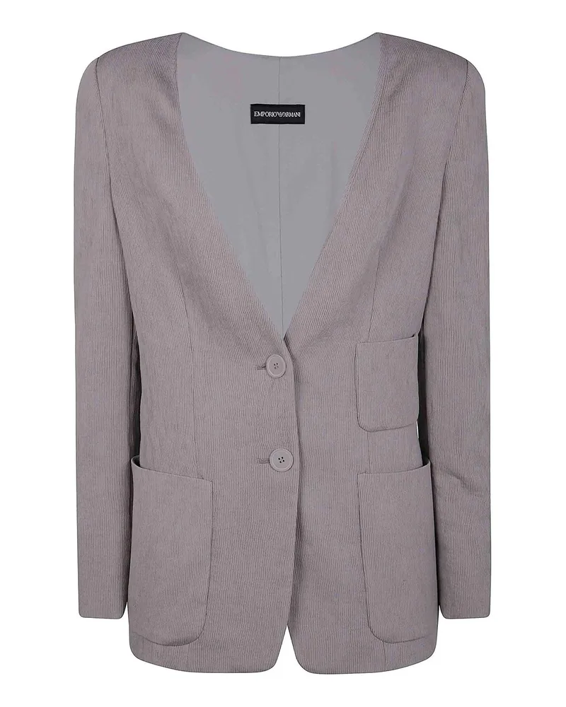 Emporio Armani Bluse - Grau Grau