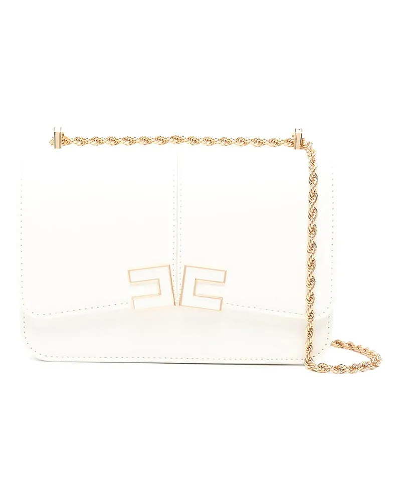 Elisabetta Franchi Schultertasche - Weiß Weiß