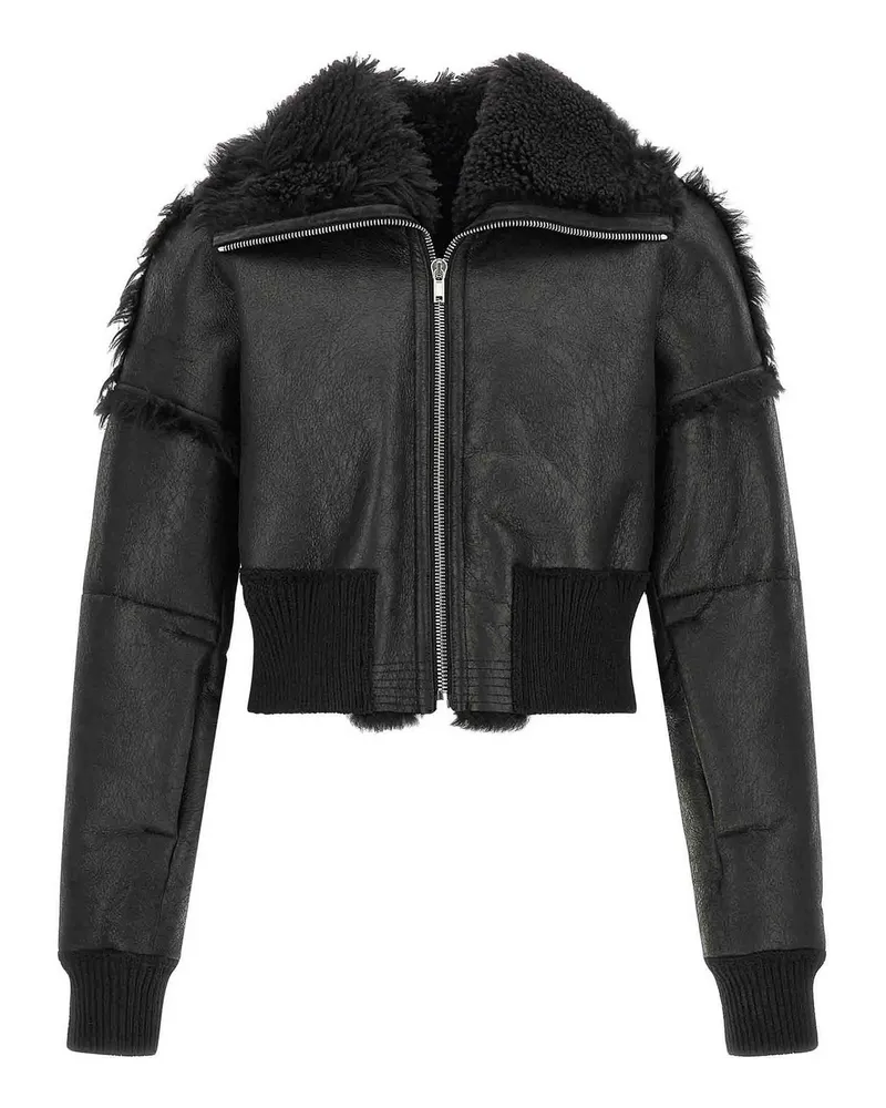 Rick Owens Bomberjacke - Schwarz Schwarz