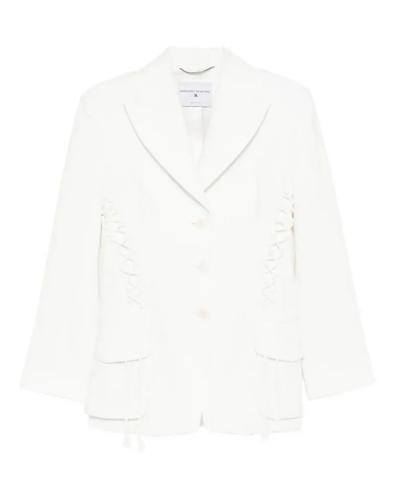 Ermanno Scervino Casualjacke - Weiß Weiß