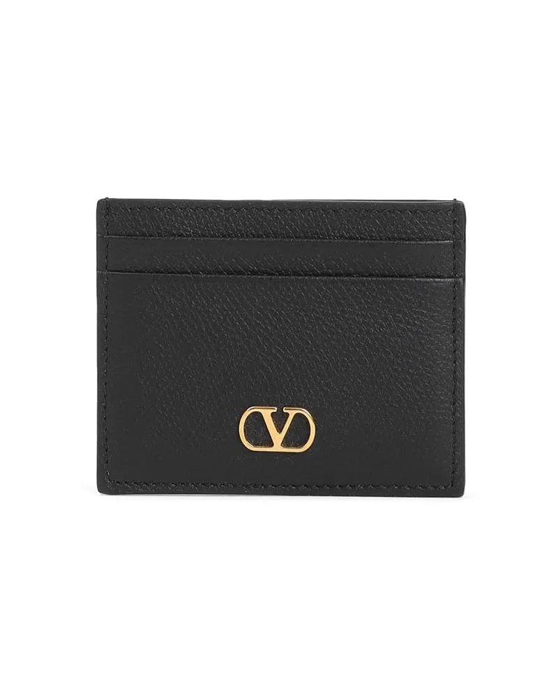 Valentino Garavani Portemonnaie - Schwarz Schwarz