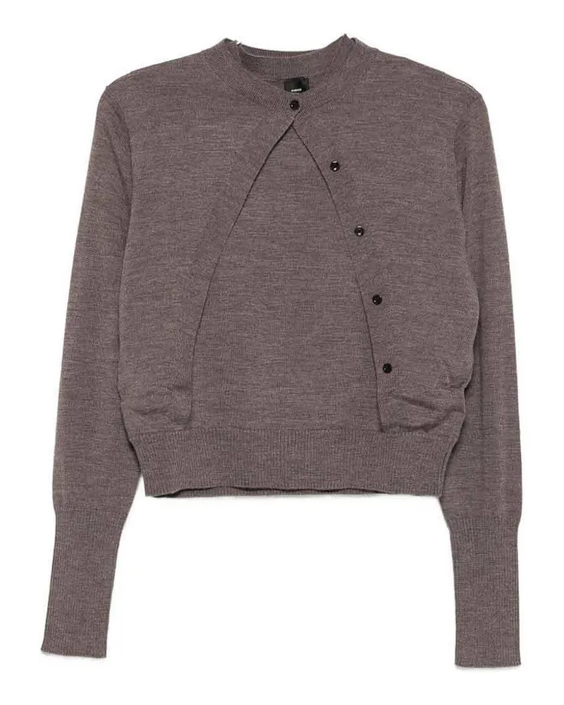 Pinko Rundhalspullover - Beige Beige