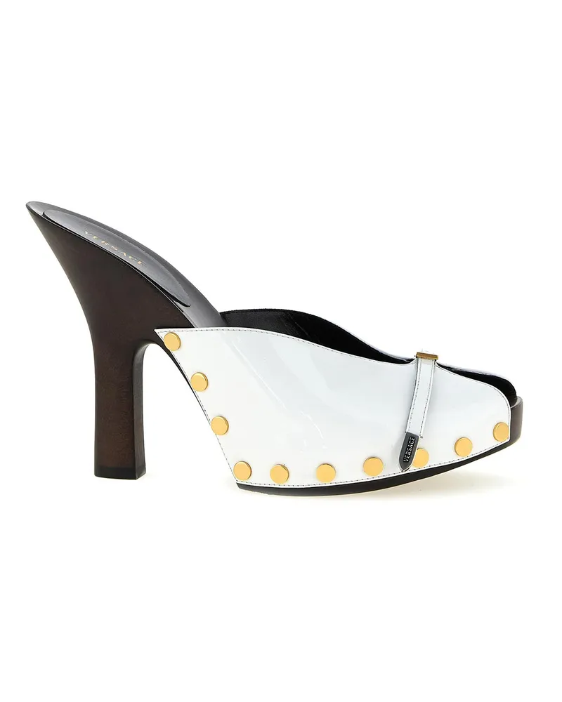 Versace Mules - Weiß Weiß