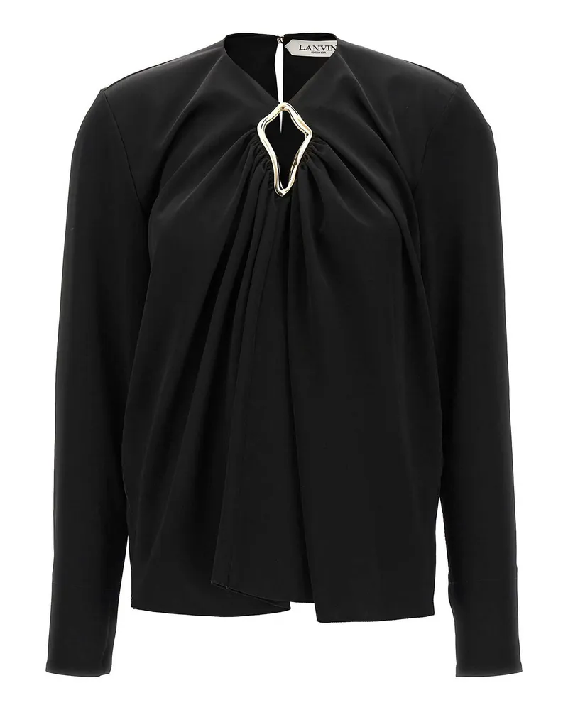 Lanvin Bluse - Schwarz Schwarz