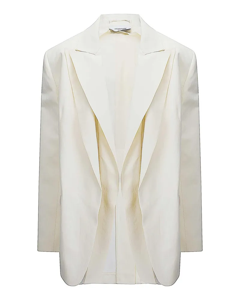 SPORTMAX Casualjacke - Creme Creme