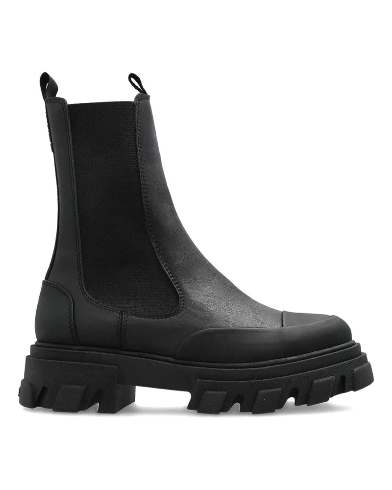 Ganni Stiefel - Schwarz Schwarz
