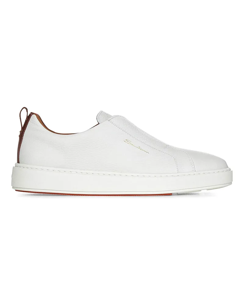 Santoni Sneaker - Weiß Weiß
