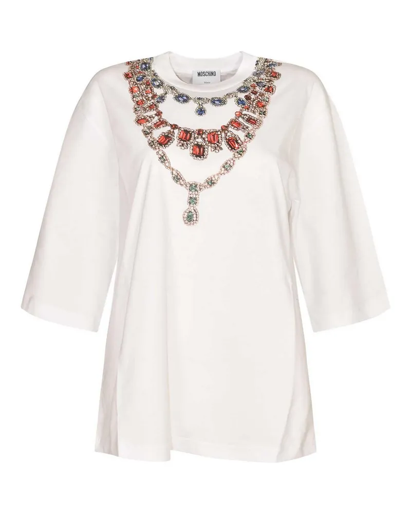 Moschino T-Shirt - Weiß Weiß
