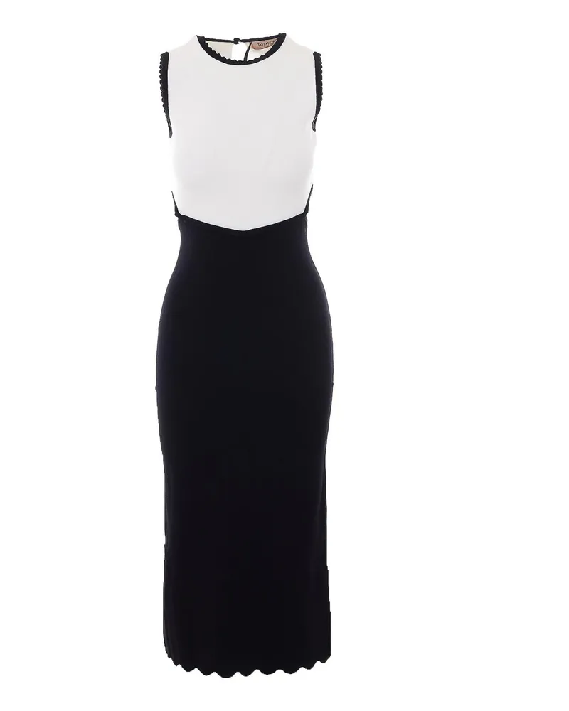 Twin-Set Maxikleid - Weiß Weiß