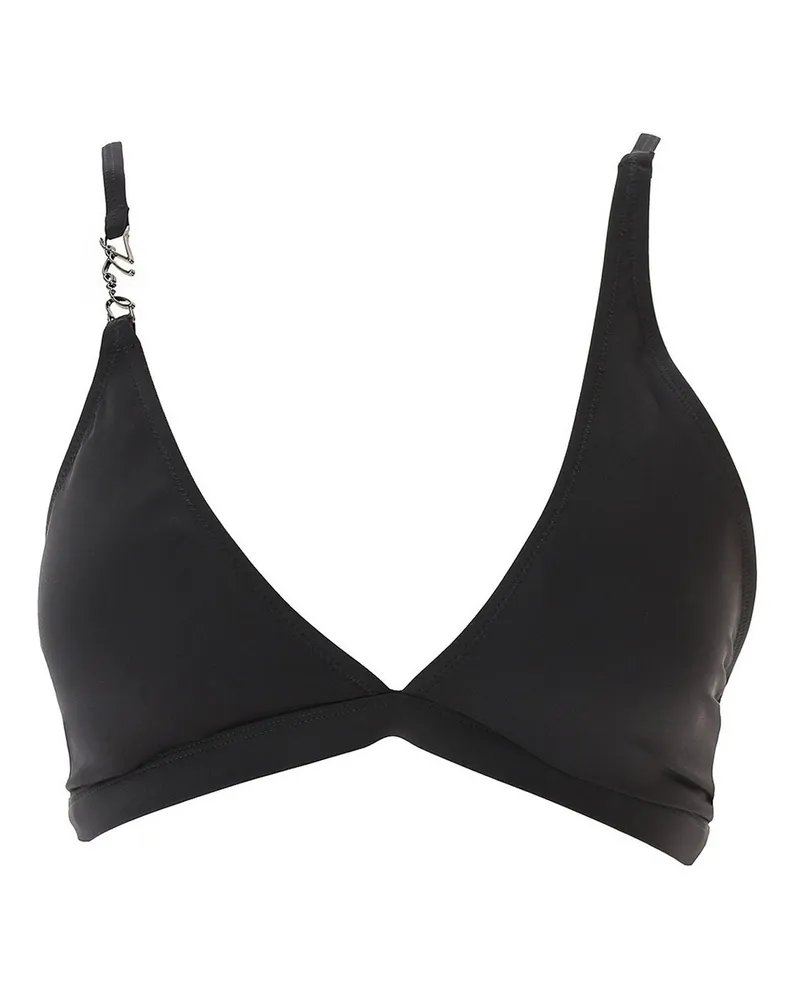 Karl Lagerfeld Top - Schwarz Schwarz